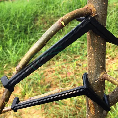 Miniatura 5 de Cunguv Esparcidor de ramas de árboles frutales para una fuerte extensión de ramas de ángulos de entrepierna, ramas de bonsái de plástico, negro 50