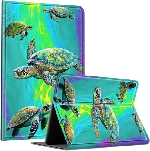 Miniatura 70 de Slim Case for Samsung Galaxy Tab S10 Lite / S10 FE / S9 FE 10.9" & Galaxy Tab S9 11", Multi-Angle Stand PU Leather Smart Folio Cover with Soft TPU