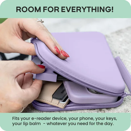 Miniatura 3 de Strapsicle Funda de silicona para Kindle y lectores electrónicos – Bolso multiusos para teléfono, billetera y llaves – Se ajusta a Paperwhite 2024