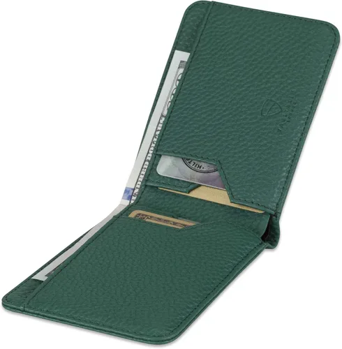 Miniatura 4 de Vaultskin MANHATTAN - Cartera plegable minimalista delgada y tarjetero de crédito con bloqueo RFID e ideal para bolsillo frontal