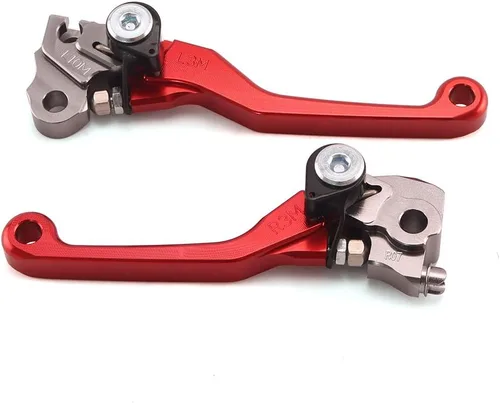Miniatura 3 de Palancas de freno de embrague plegables para motocicleta CNC Billet Pivot para CRF250R CRF450R 07-19 CRF450RX 17-19 CRF250RX 2019 CRF 250R 450R Negro