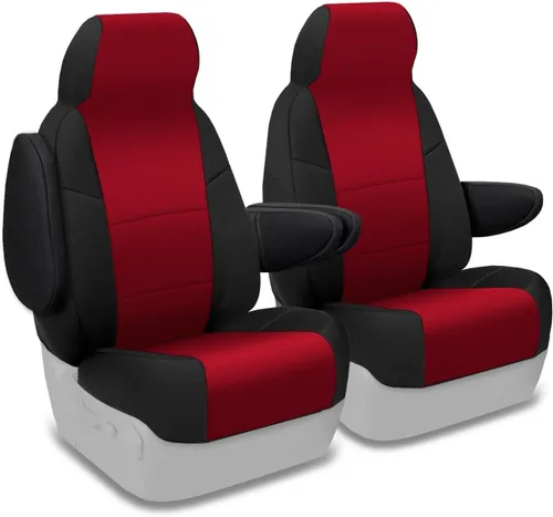 Miniatura 55 de Coverking Custom Fit cubierta de asiento para determinados modelos de Chevrolet – neopreno, Negro