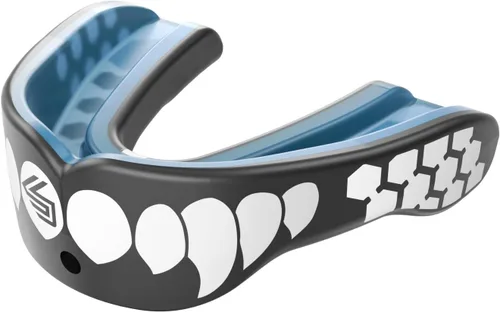 Miniatura 14 de Protector bucal Shock Doctor Gel Max Power, de carbono, convertible, joven