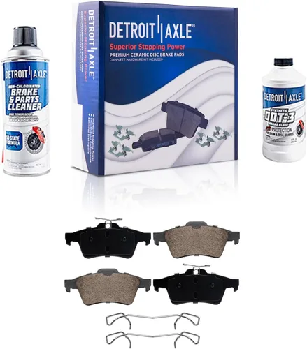 Miniatura 16 de Detroit Axle - Kit de freno delantero para Ford F-150 2010-2011, Ford Expedition Lincoln Navigator 2010-2021, repuesto de pastillas de freno