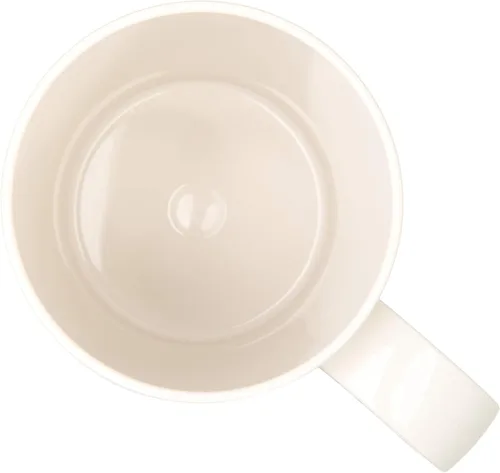Miniatura 2 de Taza de café Carlisle FoodService Products de plástico con asa grande para buffets, hogar y restaurante, Tritan, 12 onzas, color hueso