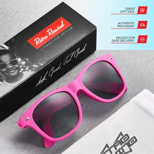 Miniatura 102 de Retro Rewind Lentes de sol para niños y niñas de 3 a 12 años, inastillables, UV400, lentes de sol para niños pequeños