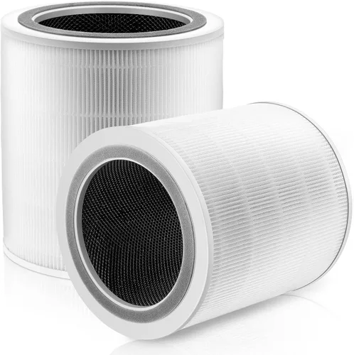 Miniatura 9 de Filtro de Reemplazo Core 400S para LEVOIT Core 400S Smart WiFi Purificador de Aire, Core 400S-RF 3-en-1 HEPA Verdadero Carbón Activado Filtro