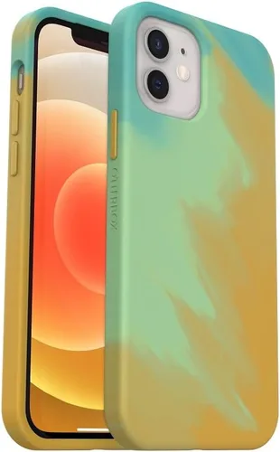 OtterBox Funda delgada y resistente con MagSafe para iPhone 12 Mini/iPhone 12 / iPhone 12 Pro/iPhone 12 Pro Max (iPhone 12 Mini, vino de diente de