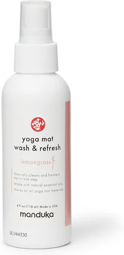 Miniatura 6 de Manduka Limpiador y Refrescante para Esterilla de Yoga – Aerosol de limpieza de esterilla de yoga de aceite esencial 100% natural, limpiador