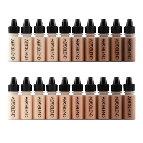 Miniatura 7 de mini sets de maquillaje Aeroblend Bronceado/Oscuro