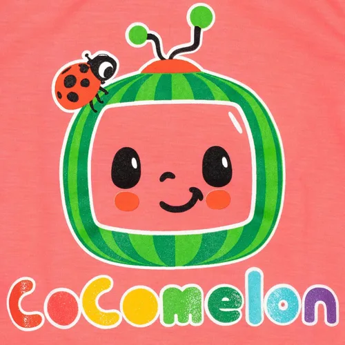 Miniatura 5 de CoComelon JJ Yoyo Tomtom - Conjunto de camiseta y pantalones cortos para niños pequeños