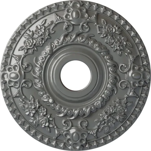 Miniatura 65 de Ekena Millwork CM18RORUS Medallón de techo de rosa, 18.0 in de diámetro exterior x 3.5 in de diámetro interior x 1.4 in de diámetro interior x 1.4