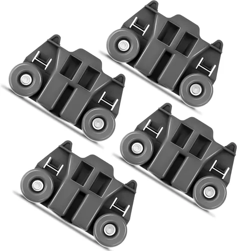 AMI PARTS W10195417V WPW10195417V 4 paquetes de ruedas para lavavajillas estante inferior apto para kitchen-aid whirl-pool ken-more lavavajillas