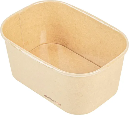 Miniatura 16 de Restaurantware Recipiente para llevar para microondas, 25 unidades, 16.9 onzas, caja de alimentos apta para horno, diseño resistente Kraft