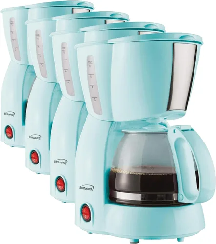 Miniatura 10 de Brentwood TS-213BL - Cafetera de 4 tazas, color azul