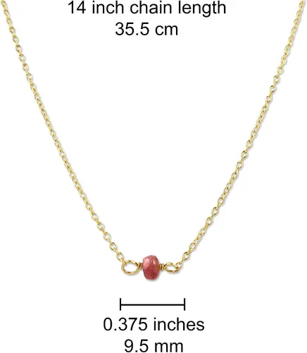 Miniatura 176 de Gargantilla de piedra natal – Regalo de cumpleaños, regalo para niña, mujer, amiga, hija, esposa, mamá, ella, joyas de piedras preciosas para uso