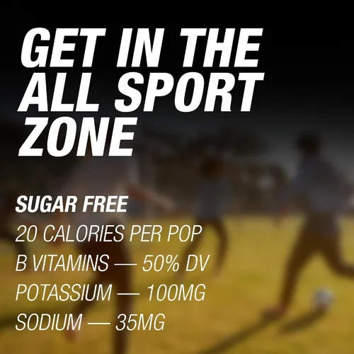 Miniatura 3 de All Sport Zero All Sport Hydration Freezer Pops, 36 CT (paquete variado sin azúcar), 36 unidades (paquete de 1)