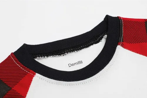Miniatura 2 de Demifill Conjunto de pijamas de Halloween para niños y niñas, pijamas de Navidad, ropa de dormir para niños y niñas