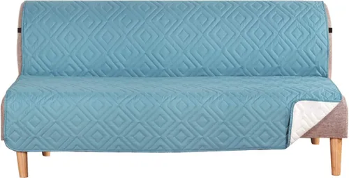 Miniatura 76 de H.VERSAILTEX Funda reversible para silla, protector de muebles antideslizante, resistente al agua, con correas elásticas de 2 pulgadas
