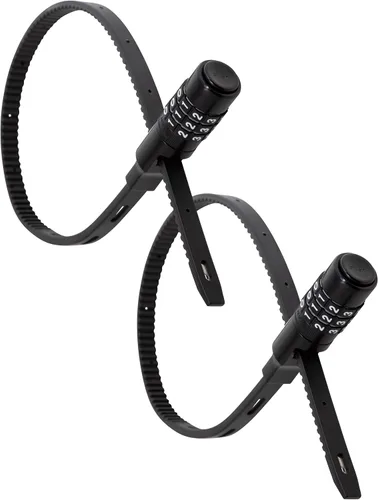 Miniatura 12 de Urban August Cerradura de Brida Ajustable para Gabinete, Refrigerador, Bicicleta, Cochecito, Casco, Patineta, Equipaje - Cerradura Multiusos