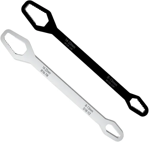 ROWPOZ Llave universal multifuncional de doble extremo de 0.315-0.866 in, juego de llaves autoajustables 2026, herramienta todo en uno, herramientas