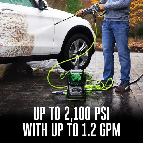 Miniatura 3 de EGO Power+ Lavadora a presión eléctrica, lavadora a presión de 2100 PSI, batería y cargador no incluidos - HPW2100