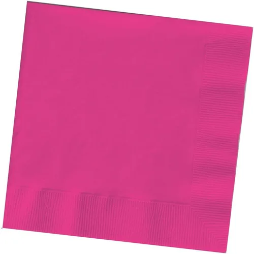 Miniatura 65 de Creative Converting 663276B Toque de color - Servilletas de papel de 2 capas para almuerzo (50 unidades), dorado brillante, 16.5 cm x 16.5 cm Oro