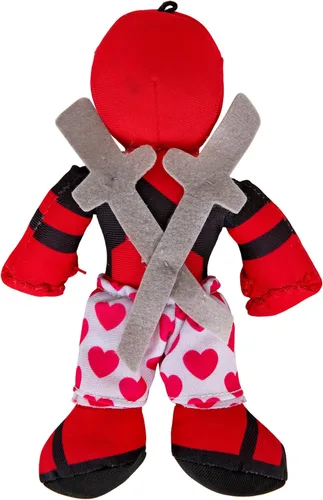 Miniatura 2 de DEADPOOL Heart Boxers - Muñeca de felpa de 9 pies, (8M-DS1005-HEART)