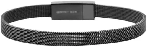 Miniatura 3 de Geoffrey Beene Pulsera de malla de acero inoxidable para hombre