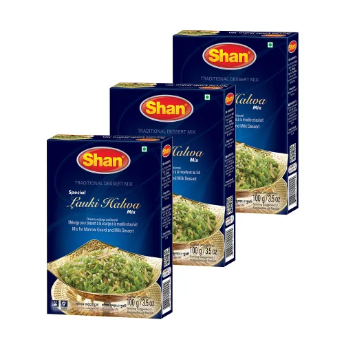 Miniatura 104 de Shan Polvo de crema de mango, 7.05 oz, postre esencial para cualquier ocasión, apto para vegetarianos, bolsa hermética en una caja (paquete de 3)