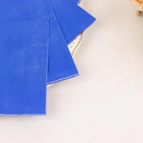Miniatura 48 de Efavormart 50 Pack Servilletas de papel para fiestas de 2 capas suaves verde oliva con borde dorado de oro, servilletas para cenas, cócteles