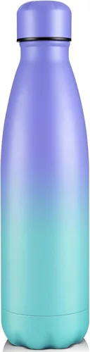 Miniatura 54 de Volhoply Botellas de agua aisladas de 25 onzas, paquete de 1/2/4, termo de acero inoxidable de doble pared que mantiene el frío y el calor, botella