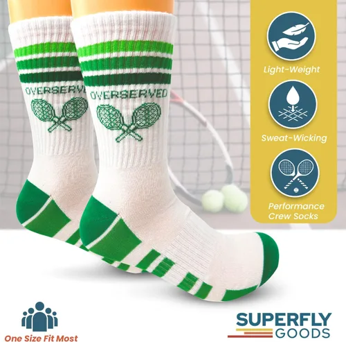 Miniatura 2 de Super Fly Goods Calcetines de rendimiento para hombres y mujeres, calcetines deportivos novedosos para deportes, golf, tenis, pickleball yoga, unisex