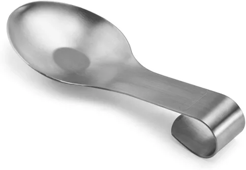 Miniatura 2 de Farberware - Soporte para cuchara de acero inoxidable para estufa y encimera de cocina, tamaño grande se adapta a la mayoría de cucharas de cocina