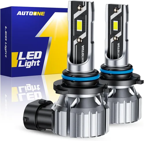 Miniatura 9 de AUTOONE H8 H11 H16 - Focos LED antiniebla o DRL, 3000K amarillo ámbar súper brillante para repuestos de luces antiniebla de automóviles, 50000 horas