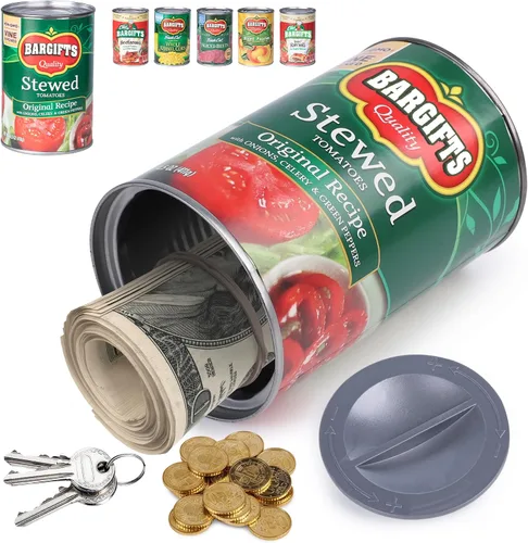 Miniatura 14 de BarGifts Caja Fuerte Oculta Lata de Aerosol Falsa con Compartimento Oculto, Almacenamiento Oculto Mantiene Tus Objetos de Valor Seguros Como Dinero