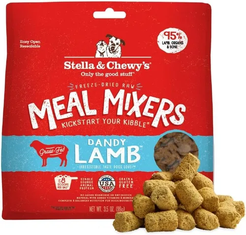 Miniatura 36 de Stella & Chewy's Mezcladores de Comida Cruda Liofilizada de Res - Aderezo y Mezclador de Comida para Perros - Hecho con 95% Carne de Res Alimentada