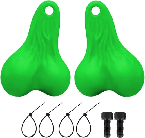 Miniatura 12 de Bolas colgantes para camión, tuercas, bolas de parachoques, tuercas de toro, contrapeso de bola de cola para TRX4M SCX24 FX24 coches RC 1/18 (Azul)