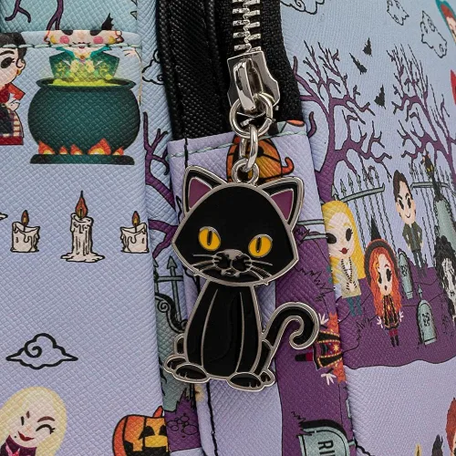 Miniatura 5 de Loungefly Disney Hocus Pocus Scene - Bolso de hombro con doble correa para mujer