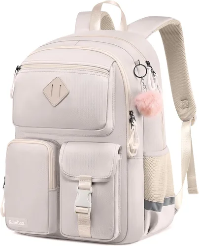Mochila escolar para niñas adolescentes, lindas mochilas universitarias para niños y estudiantes | Bookbag Fit - Bolsa para laptop de 15.6 pulgadas,