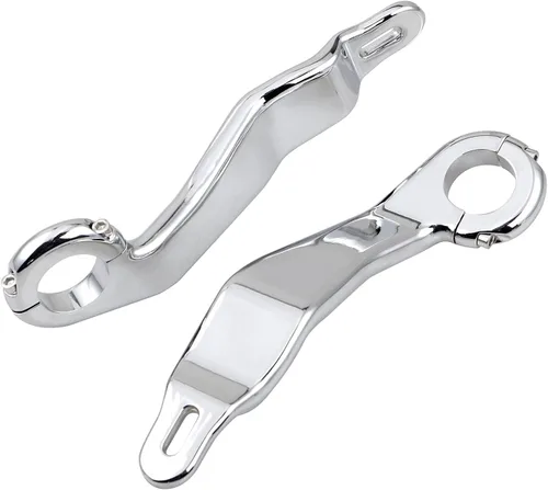 Kits de montaje de soporte de carenado de aleación de zinc cromado compatibles con modelos Harley Road Glide 2015-2023/FLTRX FLTRXS FLTRU