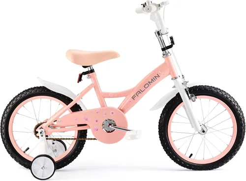 Miniatura 11 de 14/16/18 Inch Children’s Bike for Toddlers Kids Ages 3-9, Safe Non-Slip Tires, Removable Training Wheels, Coaster Brake, Easy Assembly, Perfect for