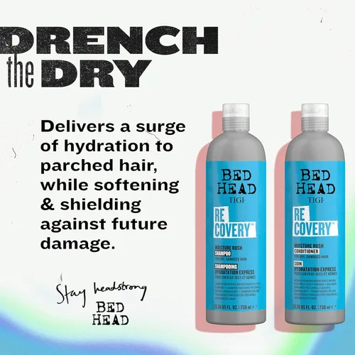 Miniatura 3 de TIGI Bed Head Recovery Champú y Acondicionador Set para Cabello Seco y Dañado, 25.36 fl oz, 2