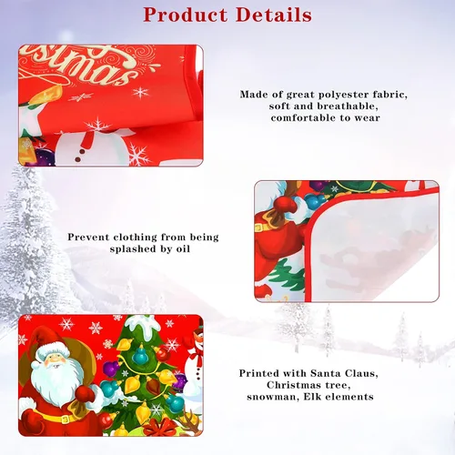 Miniatura 5 de Apron for Men Women, Funny Kitchen Apron for Party Cooking Baking Grill BBQ