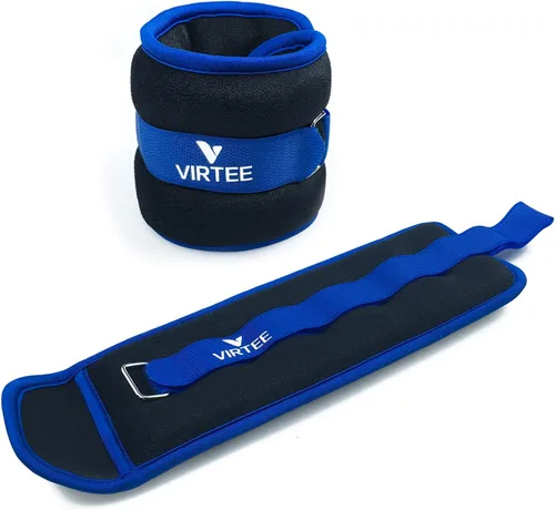 Miniatura 12 de Pesas de tobillo/muñeca para mujeres, hombres, niños – Juego de pesas para piernas de brazo con correa ajustable – correr, trotar, gimnasia, terapia
