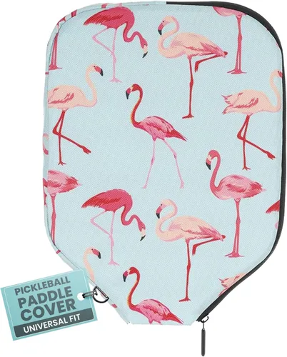 Miniatura 34 de Palms-O-Aces Pickleball Paddle Cover Canvas Padded Pickleball Paddles Sleeve with Zipper Lightweight Protective Paddle Case for Standard Paddles