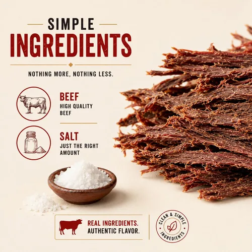 Miniatura 5 de La Norteñita Machacado Carne Seca Laminada 8.82 oz Jerk Bocadillos de carne con alto contenido de proteínas, auténtico sabor norteño, aperitivos