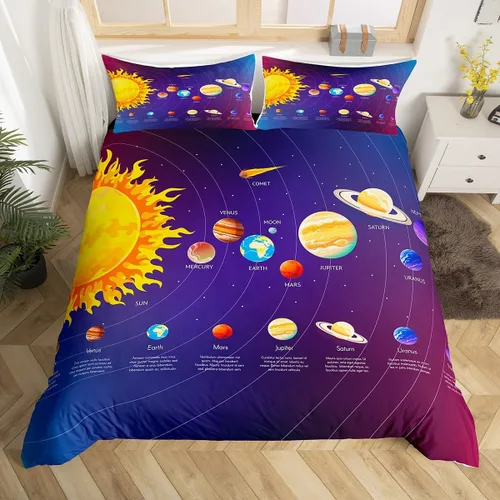 Miniatura 34 de Juego de ropa de cama con estampado de piel de vaca para niños, juego de funda de edredón con patrón de piel de vaca, juego de funda de edredón