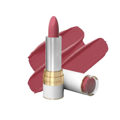 Miniatura 8 de Mirabella Sealed with a Kiss - Lápiz labial hidratante de cobertura completa, ricamente pigmentado, ultra cremoso, hidratante y a base de minerales