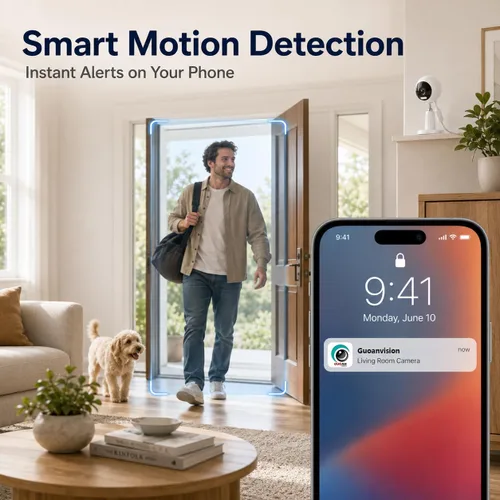 Miniatura 3 de Cámaras 5G para Seguridad del Hogar, Cámara de Seguridad Interior y Exterior de 3MP para Bebé/Anciano/Perro/Mascota/Niñera, Monitor WiFi para Bebé